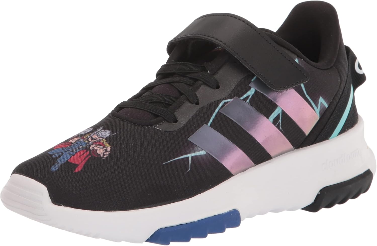 adidas Kids Boys Racer Tr 2.0 Adjustable Sneakers Shoes Casual - Blue